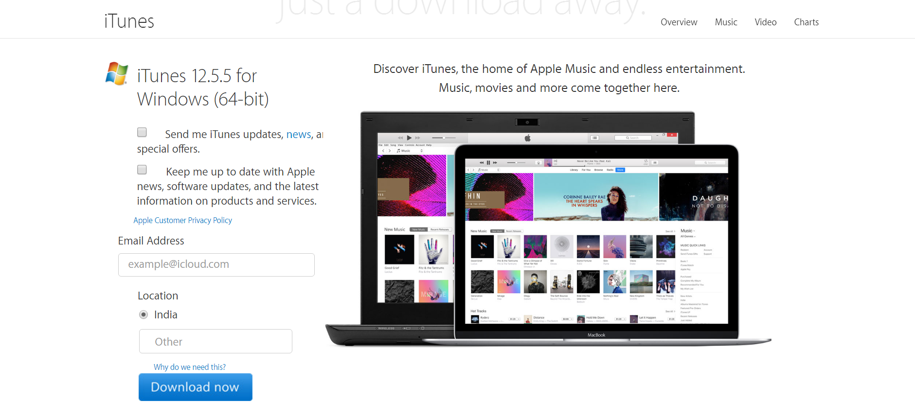 install apple itunes for windows 10