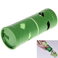 Vegetable/Fruit Twister Cutter Slicer Processing Device Kitchen Utensil (Green)