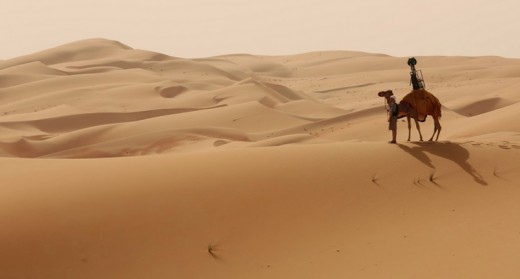 Yup, Google is now the usage of camels to nearly map out the Arabian barren region