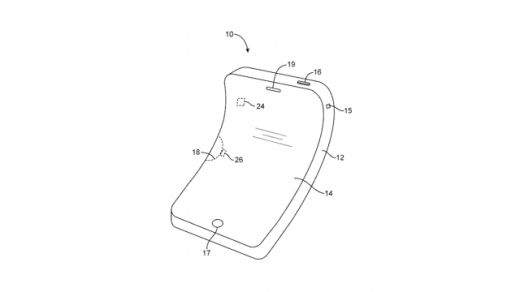 With New Patent, Apple shows How the iPhone might Get Bendable