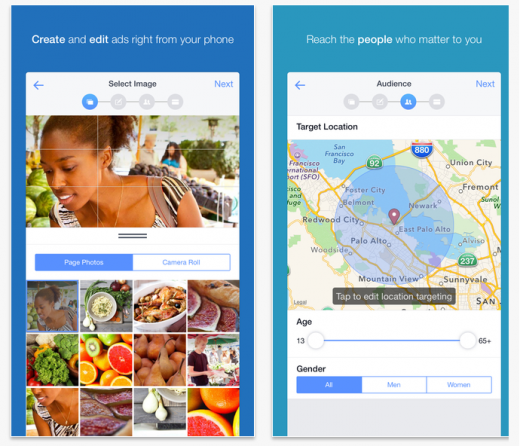 facebook Unveils ads supervisor App for iOS