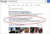 information displays How Google Drives Search site visitors To LinkedIn