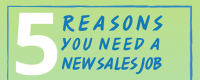 5 reasons You need a New sales Job [Infographic]