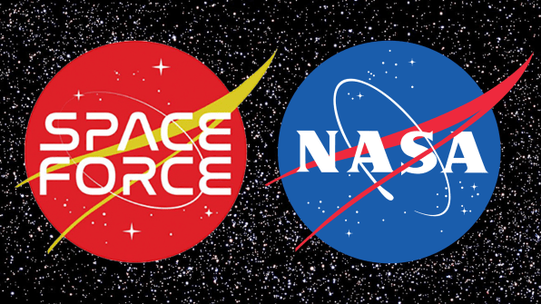 Trump’s Space Force logos are just as dumb as Space Force | DeviceDaily.com