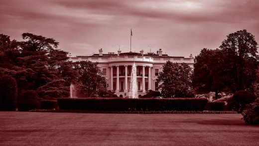 Trump White House, lost in time warp, reports socialism is bad