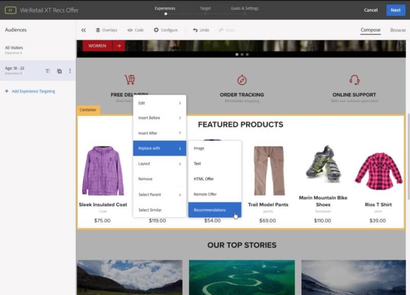 Adobe Target testing tool gets improved personalization capabilities, reports | DeviceDaily.com