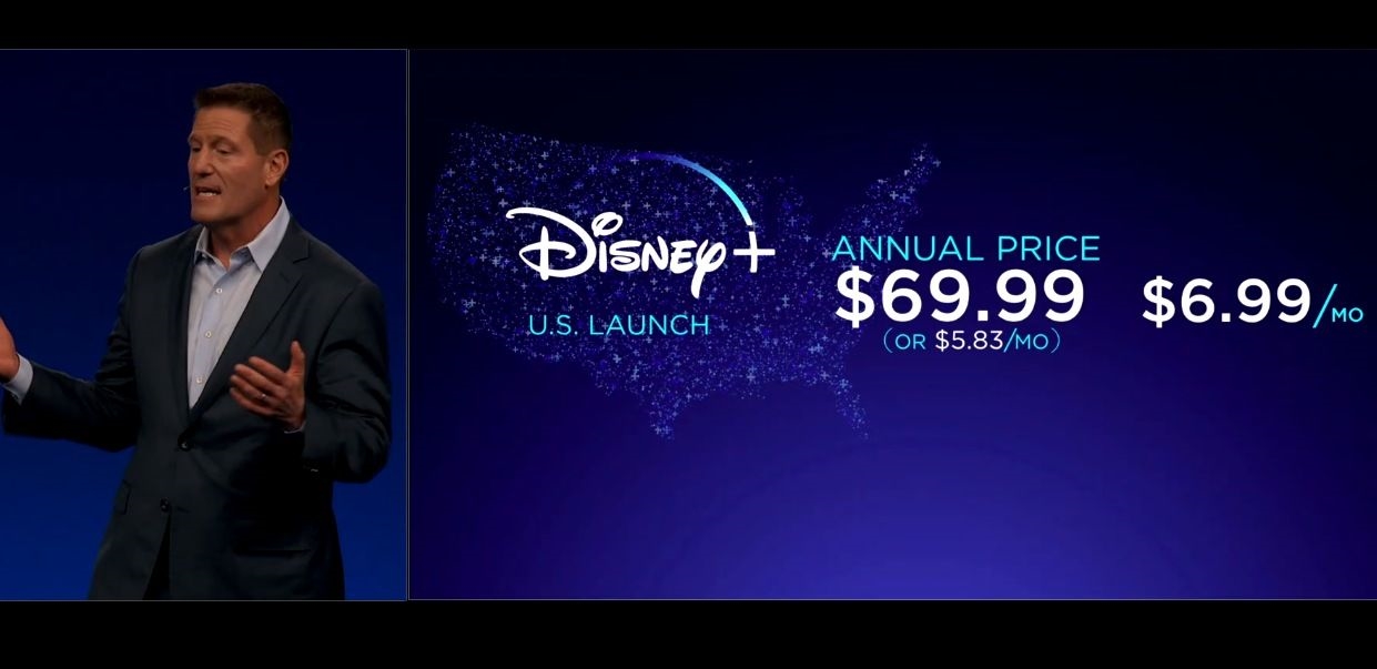 Disney+ will cost 6.99 per month, launches November 12th