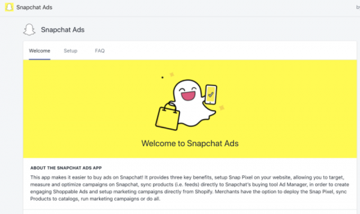 Shopify adds new Facebook, Snapchat ad buying options from the e-commerce platform