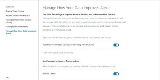 Amazon’s new opt-out keeps people from ‘reviewing’ your Alexa recordings