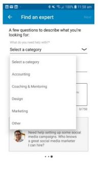 LinkedIn Introduces “Find an Expert”