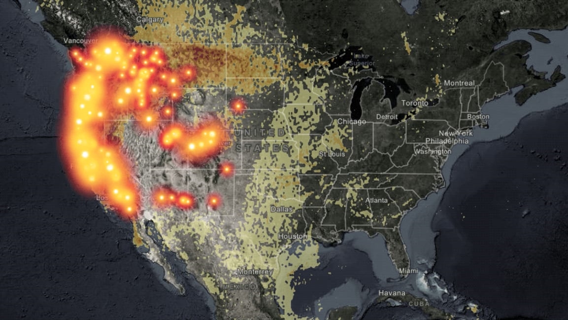 How Far Does Wildfire Smoke Travel These Maps Will Tell You 