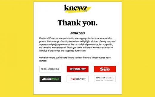 News Corp Shutters Knewz