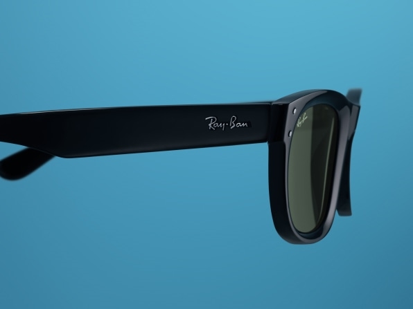 Ray-Ban’s new sunglasses are inside out on purpose | DeviceDaily.com