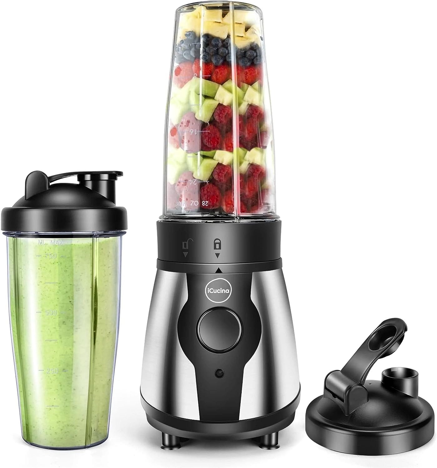 iCucina Portable Blender for Smoothies | DeviceDaily.com