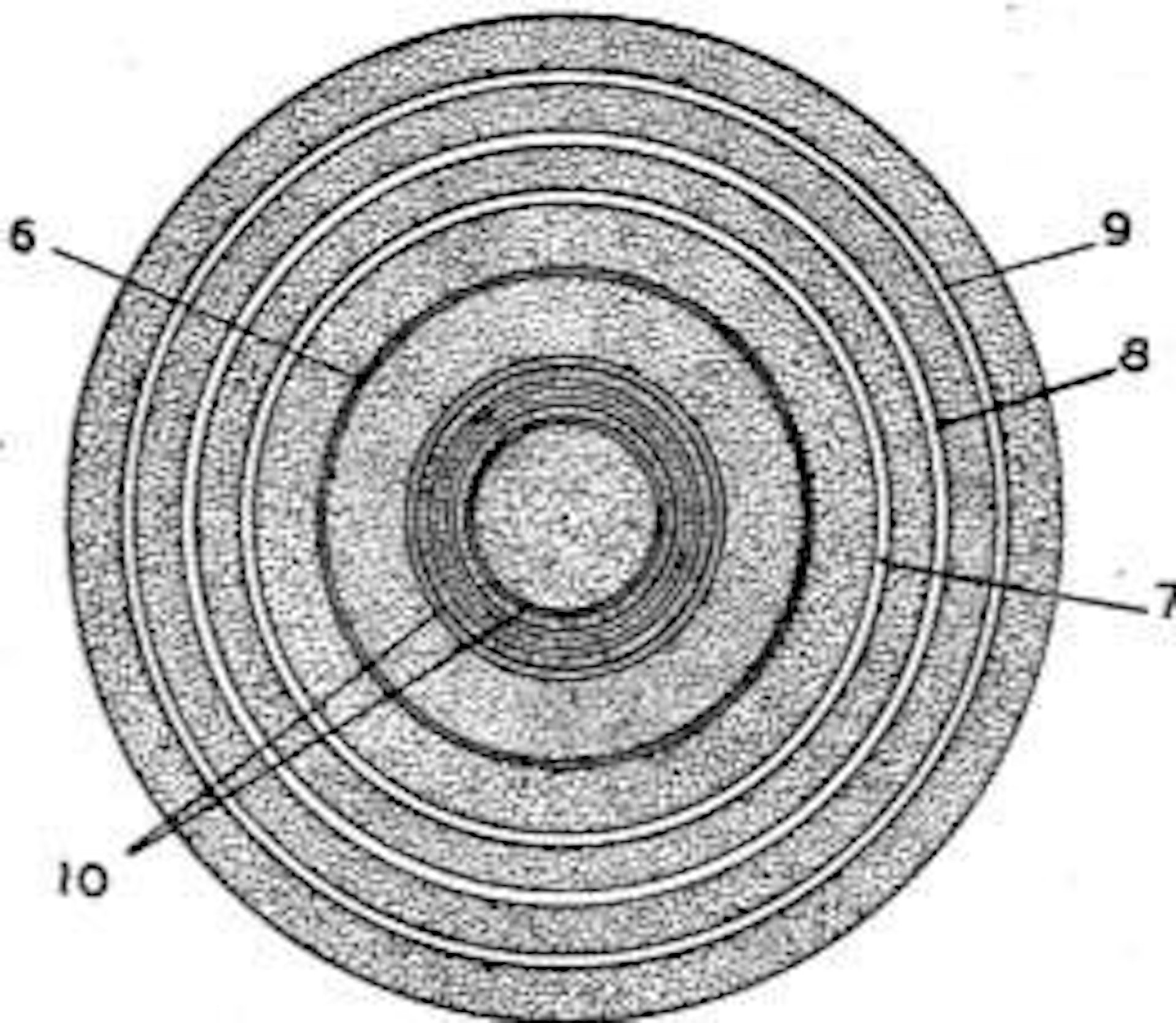 A bullseye symbol consisting of rings of concentric circles | DeviceDaily.com