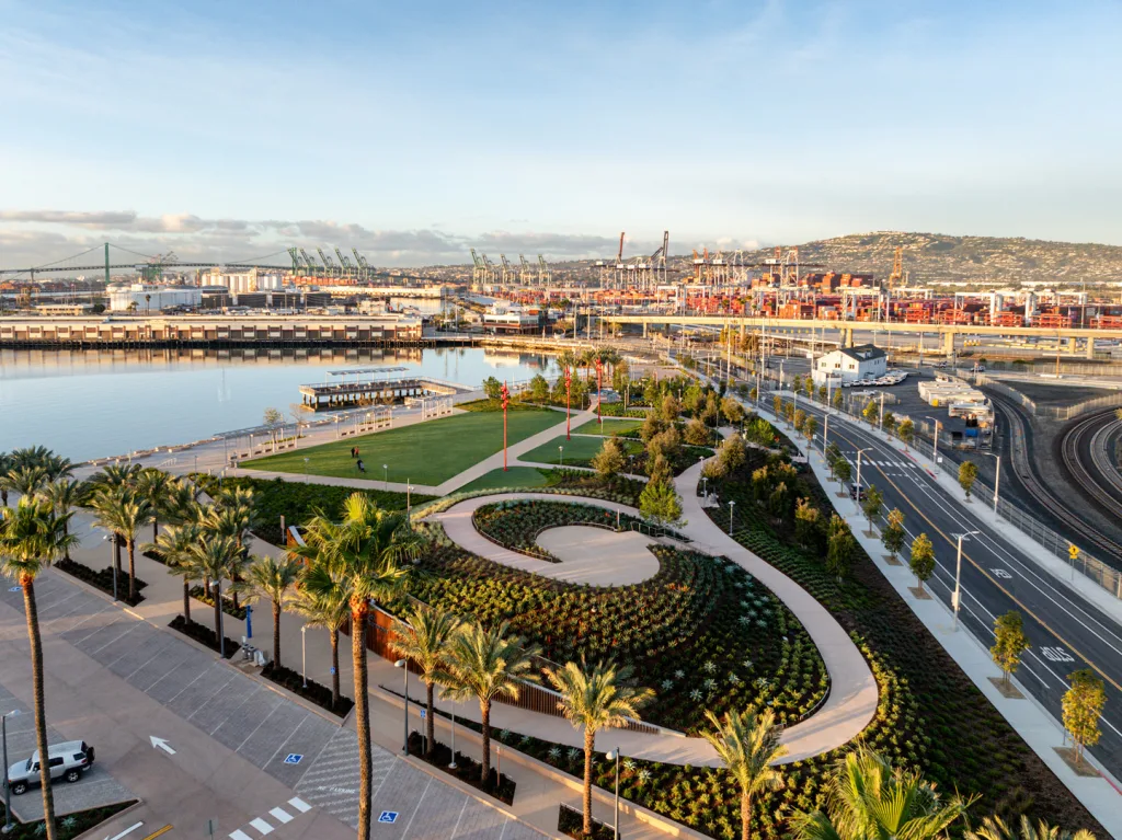 How the Port of L.A. transformed an industrial site into an idyllic waterfront park | DeviceDaily.com