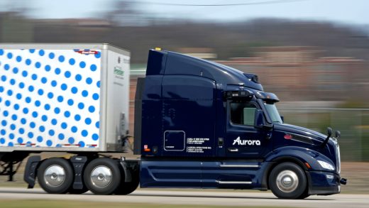 The era of self-driving trucks on roads is near