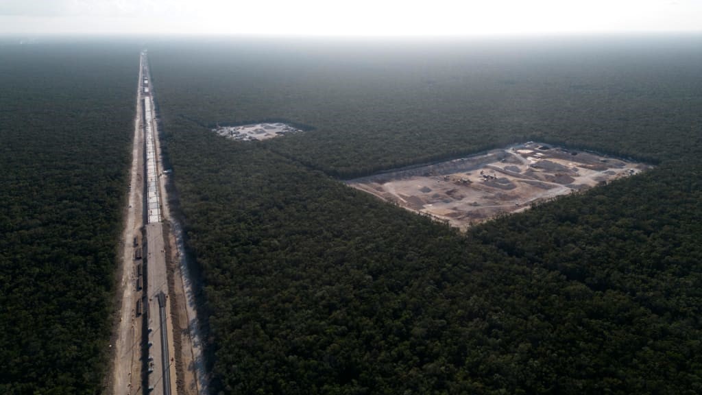 Ancient underwater caves and ecosystems in Mexico are being destroyed by a train | DeviceDaily.com