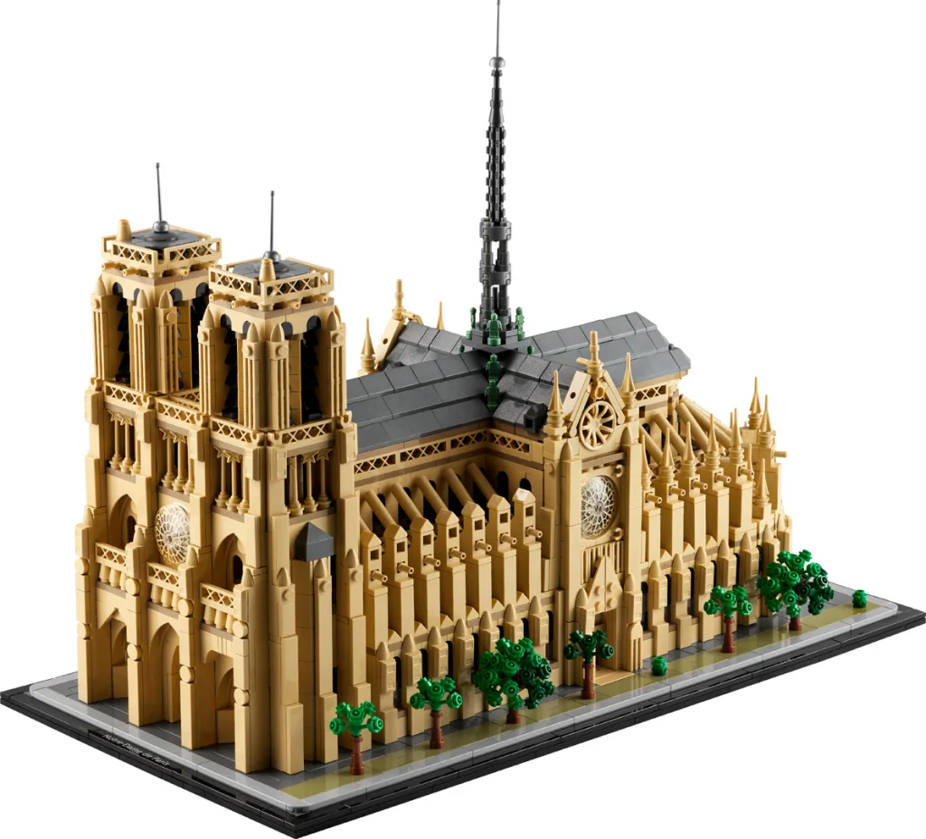 Lego’s new Notre Dame set retraces the steps of building the iconic cathedral | DeviceDaily.com