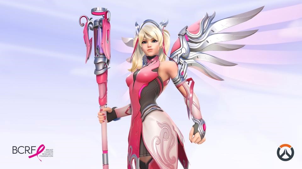 Overwatch 2 resurrects Pink Mercy cosmetic for a charity fundraiser | DeviceDaily.com