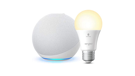 Amazon sale bundles the Echo speaker with a smart light bulb for only $65