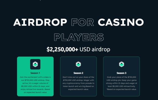 TodayTrader Reviews Low Market Cap Crypto Casino Presale Offering a Huge Airdrop