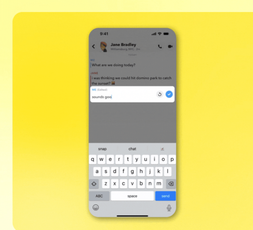 Snapchat will finally let you edit your chats