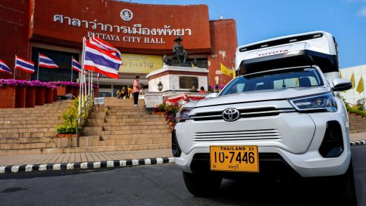 Toyota’s first EV pickup truck is being tested in Thailand