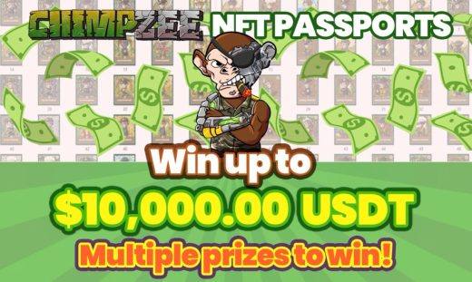 Win Big Rewards Up to $10,000 USDT with Chimpzee NFT Passports – Here’s How You Can Join