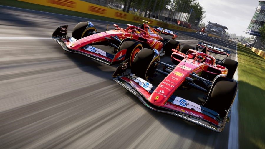 New F124 car livery featuring HP branding | DeviceDaily.com