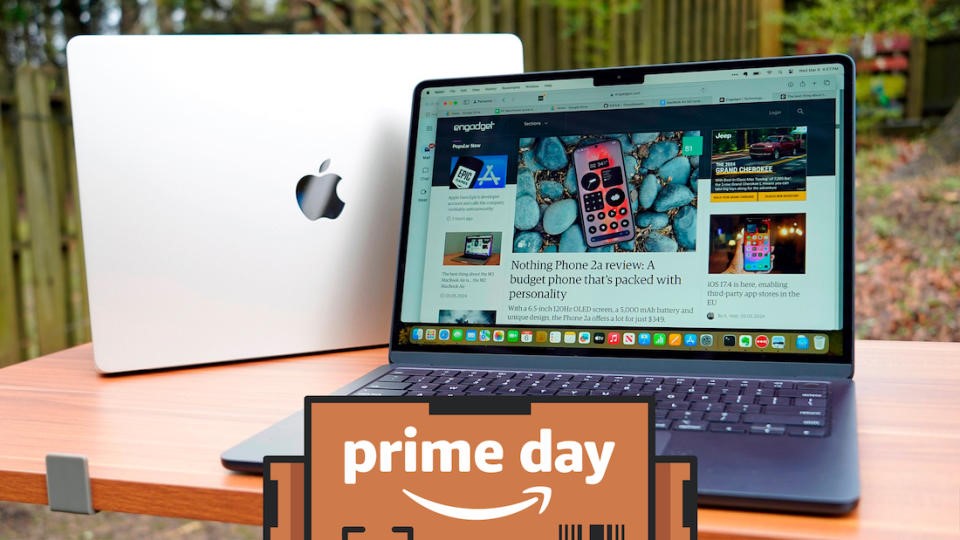 Apple's M3 MacBook Air laptops are $200 off for Prime Day | DeviceDaily.com