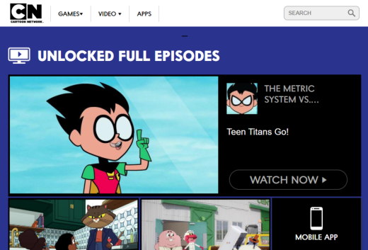 Warner Bros. sends Cartoon Network’s website to the digital graveyard