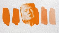 It’s not your imagination. Donald Trump is less orange