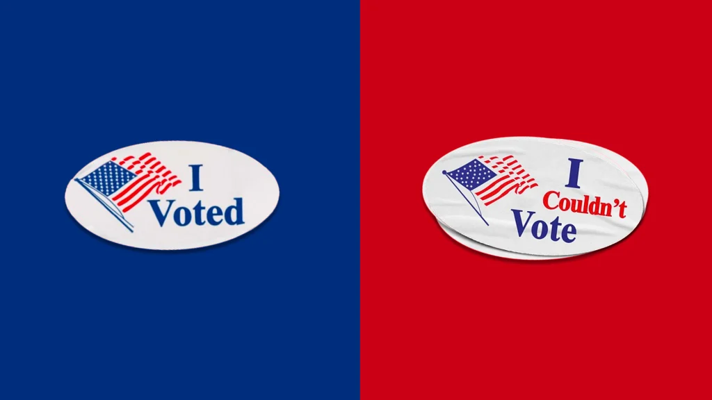 This brilliant new ‘voting’ sticker is designed for the millions of people who can’t vote | DeviceDaily.com