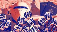 Delta Air Lines says it expects lower travel demand around the election. Is that actually a thing?