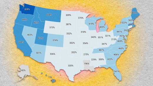 Housing market report: 10 states where home prices have risen more than 600% since 1984