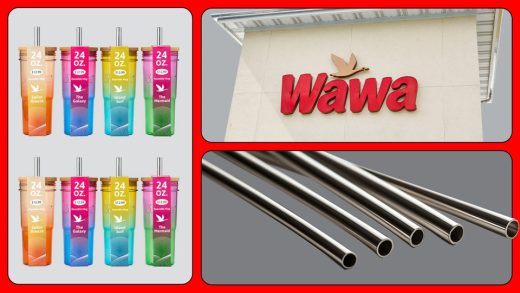 Tumblers sold at Wawa stores in 8 states are being recalled over dangerous metal straws: Here’s what to do if you bought one