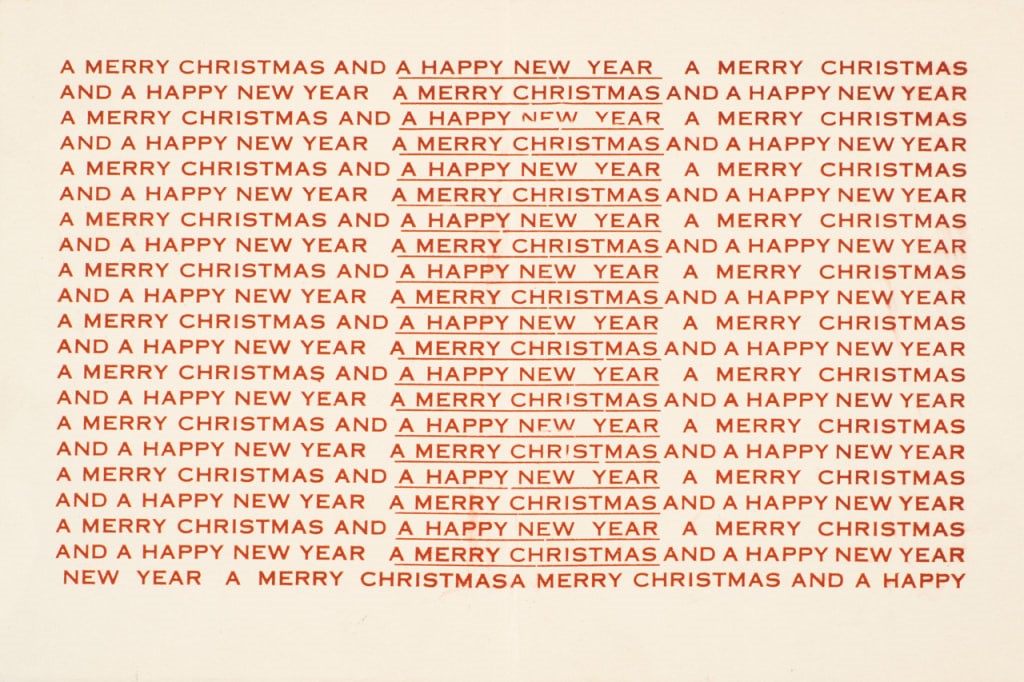 These gorgeous holiday cards by Josef and Anni Albers show the Bauhaus at its best | DeviceDaily.com