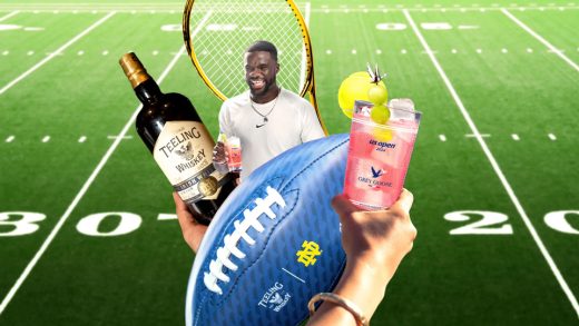 Beer rules pro sports. Liquor brands like Grey Goose and Diageo want in