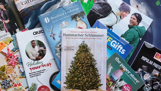 Catalogs are smaller this holiday shopping season as brands try to reach customers other ways