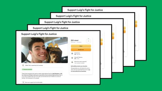 GoFundMe campaigns for suspected CEO shooter Luigi Mangione appear—and are quickly removed