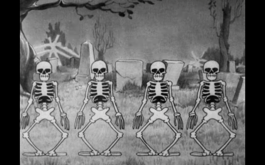 Thanks to public domain, Tintin can now skeleton dance to Rhapsody in Blue