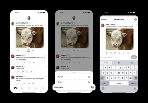 Threads’ new ‘use media’ feature is its latest attempt to fight stolen memes and engagement farming