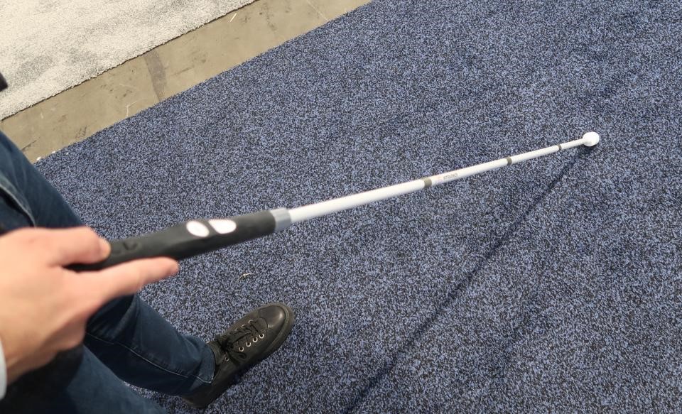 The WeWalk Smart Cane 2 could be one of AI's few good use cases at CES 2025 | DeviceDaily.com