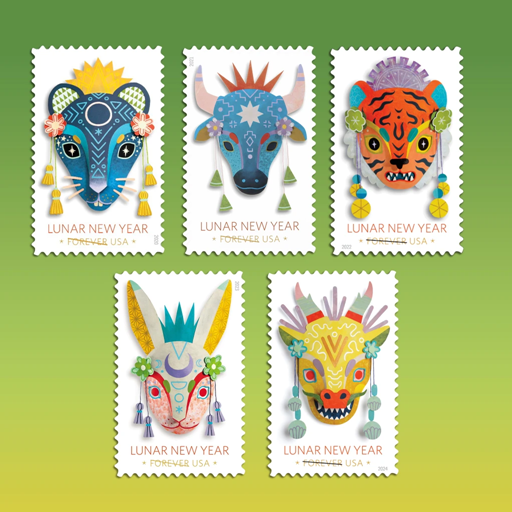 The USPS rings in the Lunar New Year with a delightful hissing stamp | DeviceDaily.com