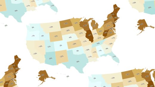 Housing market shift: 9 states where housing inventory is giving buyers more power