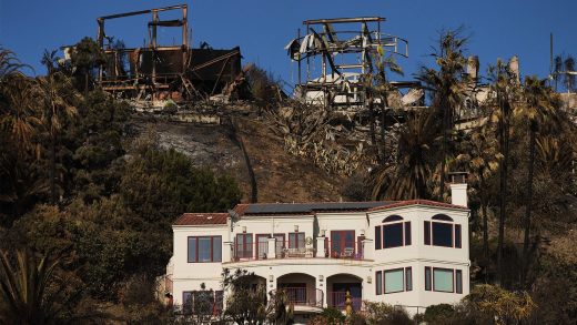 How some homes were left standing after the L.A. fires