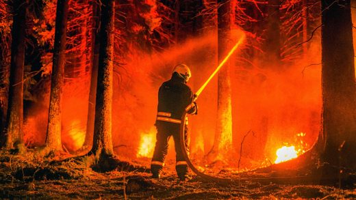 How wildland firefighters face pay cuts, deepening workforce strain